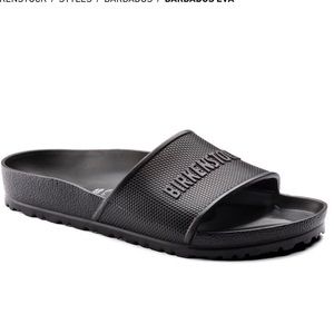 Birkenstock Women Barbados EVA Slide Sandals Flats shoes sz 37 / 6-6.5 black